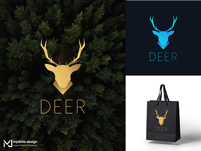 Deer logo Design