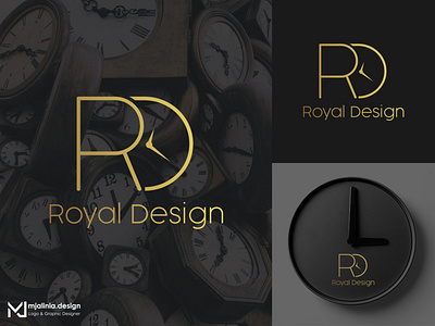 Logo Design for Royal Design art branding design graphic design illustration logo logo design طراحی طراحی لوگو لوگو