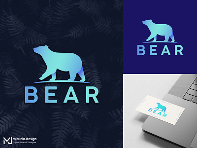 Bear Logo Design | Animal logo animal bear branding design graphic design illustration logo logo design طراحی طراحی حیوانات طراخی لوگو لوگو