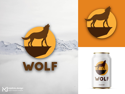 Wolf Logo Design branding design graphic design illustration logo logo design آرت طراح طراح لوگو طراح گرافیک لوگو گرافیک گرگ