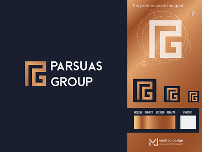 Logo Design for Parsuas Group art branding design graphic design illustration logo logo design ui ux vector
