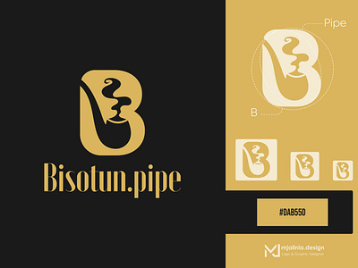 Logo Design for Bisotun Pipe art branding design graphic design illustration logo logo design ui ux vector