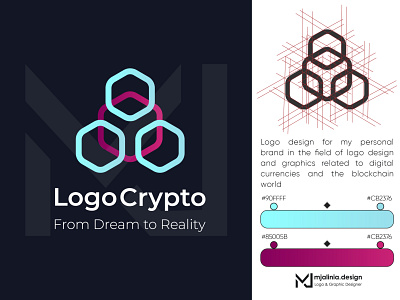 Logo Design for LogoCrypto art branding crypto design graphic design illustration logo logo design ui ux vector
