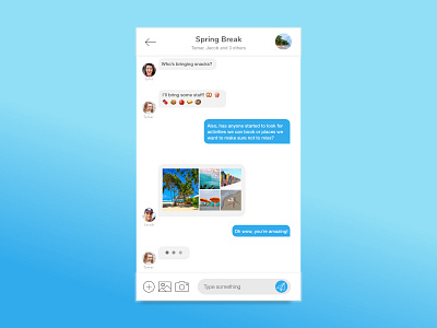 Daily UI Challenge 013 Direct Messaging