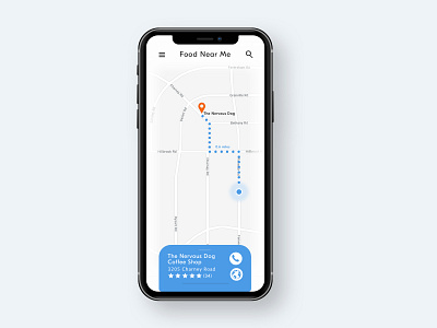 Daily UI 020 Location Tracker