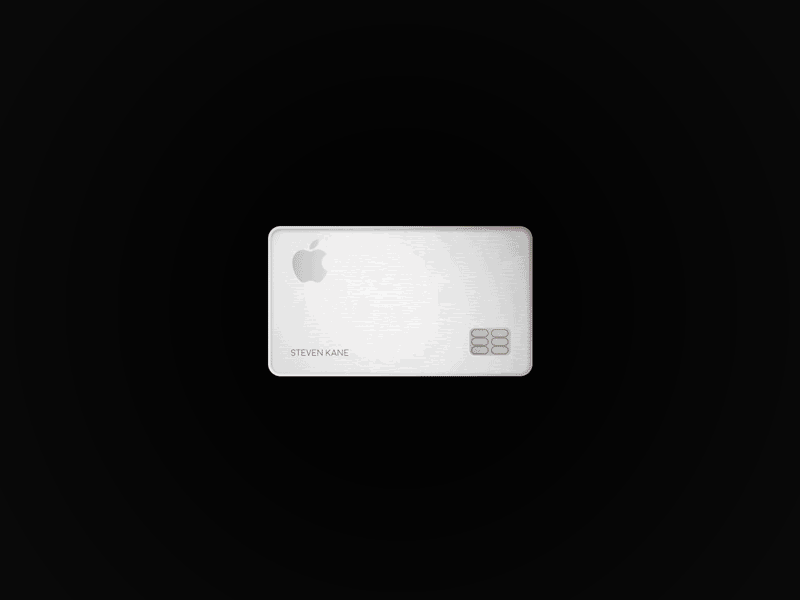 Apple Card 3d apple apple card applypay april card challenge credit card credit card payment daily distortion fractal glitch neon pink purple thin