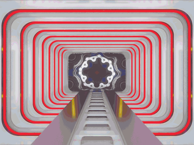 Quantum Tunnel 3d antman c4d daily design fractal hankpym marvel neon octane pym quantum time machine tunnel vectron