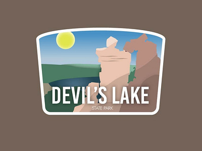 Devil s Lake Badge