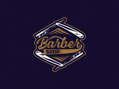 Barbershop logo concept barbershop logo barbershop tshirt branding clothing design graphic design illustration logodesign tshirt design vector vintage design vintage logo