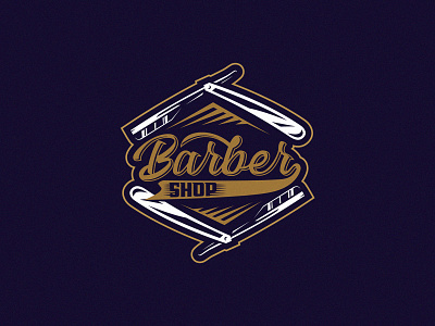 Barbershop logo concept