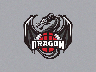 Dragon basketball animal logo basketball logo dragon logo esport logo for sale gaming logo graphic design illustration logo logodesign school logo sports logo team logo vector