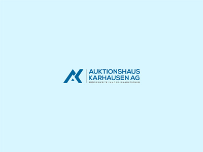 Auktionshaus Karhausen Ag brand branding character clean design flat icon identity illustration logo minimal type typography vector