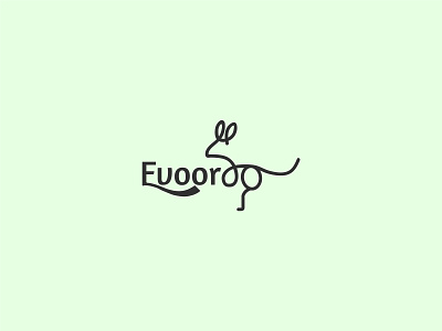 Evooroo branding character clean evooroo identity logo minimal olive olive logo oliver typography