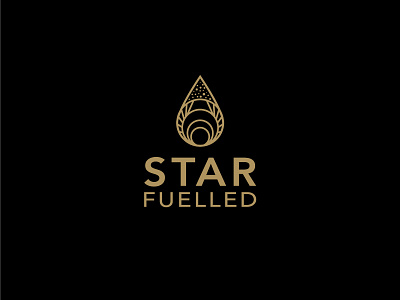 Star Fuelled branding flat fuel gas icon identity logo oil oil and gas