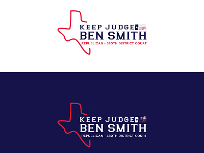 Judge Ben Smith judge judge ben smith logo design republican taxes