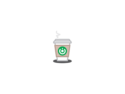 Morning coffee coffe cup icon iconography illustration illustrator sketch starbucks
