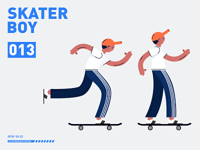 SKATER BOY art boy design illustration skate