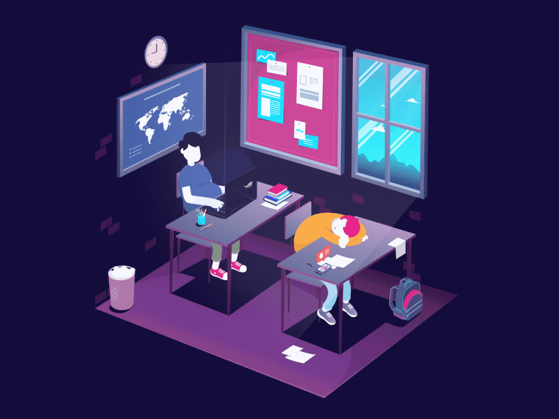 Gamer People 1/3 by Manuel Lenis on Dribbble