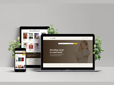 Redesign and UX case study of goodreads.com casestudy dribbble goodreads modern redesign responsive ui ux ux design uxdesign uxui webdesign websites