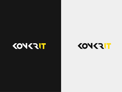Konkrit Logo Design branding branding agency branding and identity logo web agency