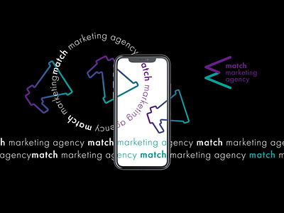 Logo and Brand Identity Design for match marketing agency