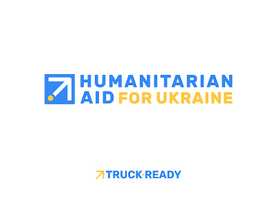 Humanitarian Aid for Ukraine - Logo Design adobe illustrator branding branding identity design logo logo design