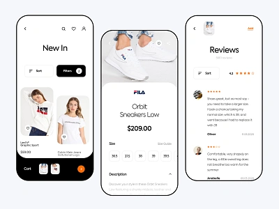 Zalando App Redesign app calvin klein clean design ecommerce app fashion app fila inspiration interface mobile nike nike app product reviews shoes app shop sneakers ui ux zalando