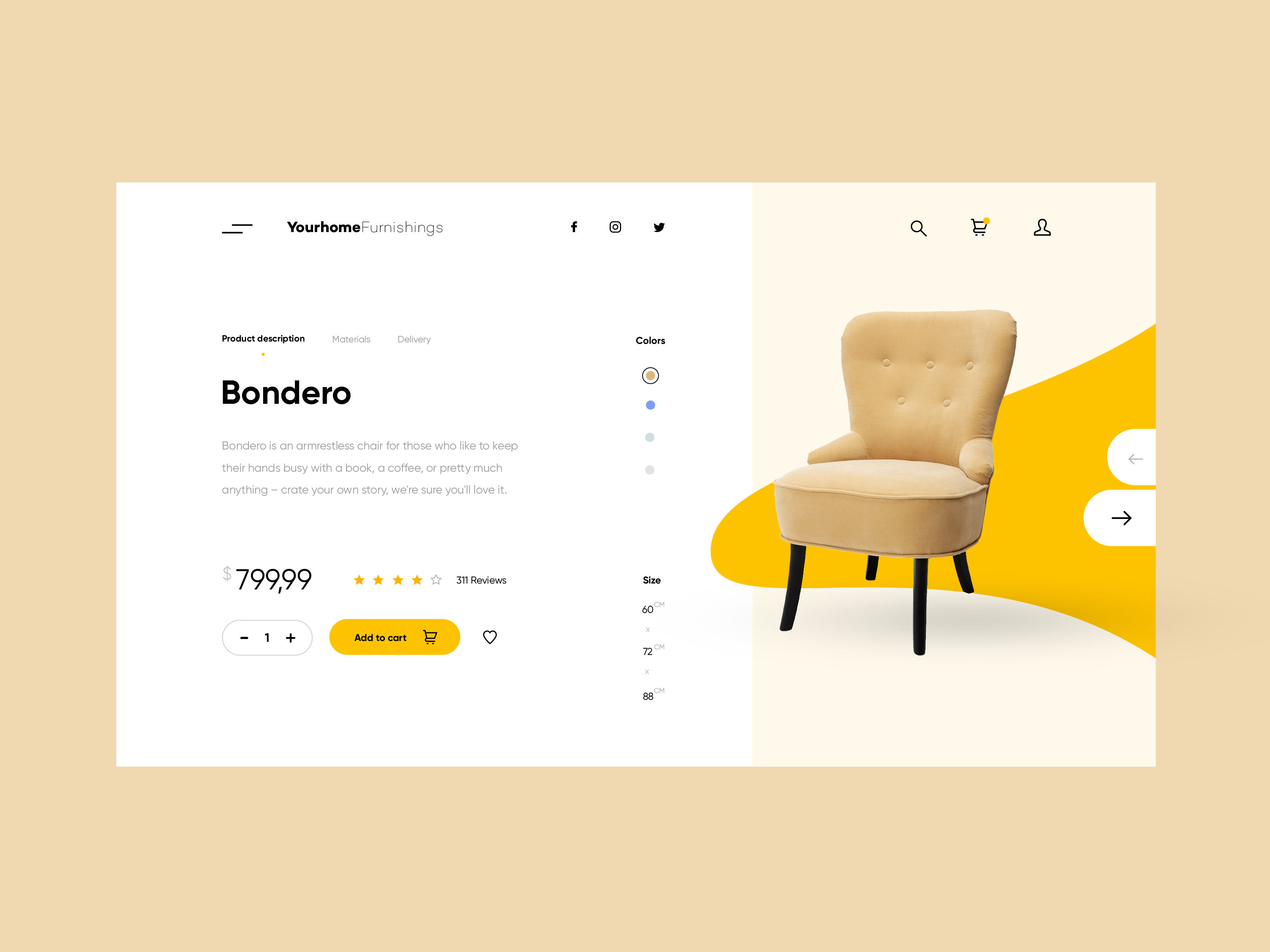 Furniture Store By Patryk Polak For Iceo On Dribbble