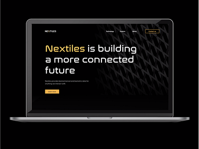 Nextiles branding design digital design fitness fitnesstech graphic design illustration landing logo mobile design sports sportstech ui ux ui wearable