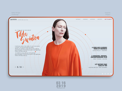 Suspiria - 2 alirezam design graphic graphic design illustration suspiria tilda swinton ui ui ux uidesign user experience user inteface vector web web deisgn