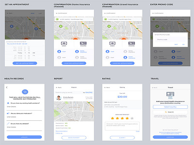 Docotor Assist mobile app design next page1