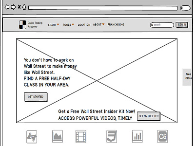 Website home page balsamic mockup mockup design ui design