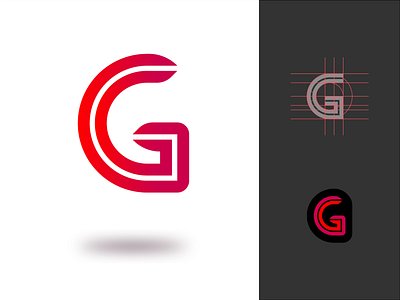 Logo Therapy with G brand branding design graphicdesign illustrator letter logo typography vector vectorart vectorillustration