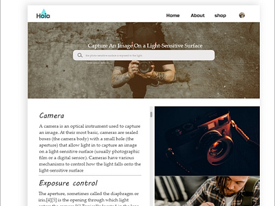 Hoia Camera website