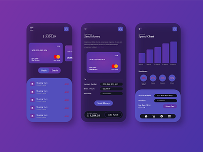 Bank atm app design/ Designer uiux designer