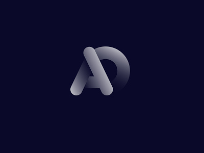 AD LOGO DESIGN 3d animation app branding design graphic design illustration illustrator logo motion graphics typography ui ux vector