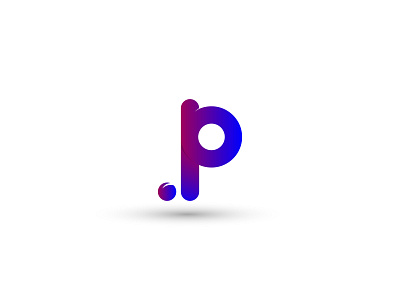 .p logo 3d animation app branding design graphic design illustration illustrator logo motion graphics typography ui ux vector