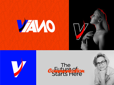 Viano Logo Design 3d animation branding design graphic design illustration illustrator logo motion graphics typography ui ux vector
