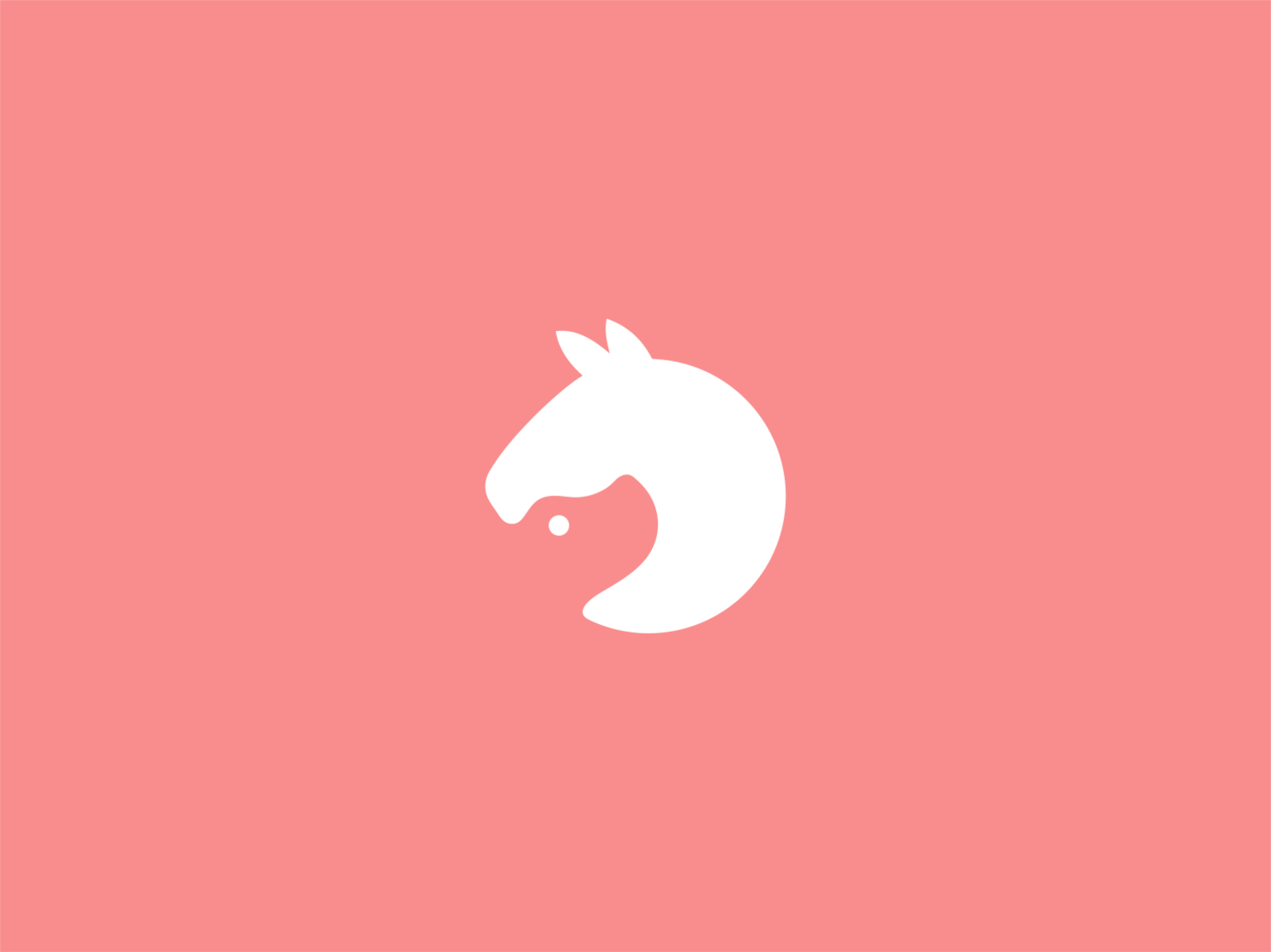 Dog and Horse Logo by Adrian Onea on Dribbble