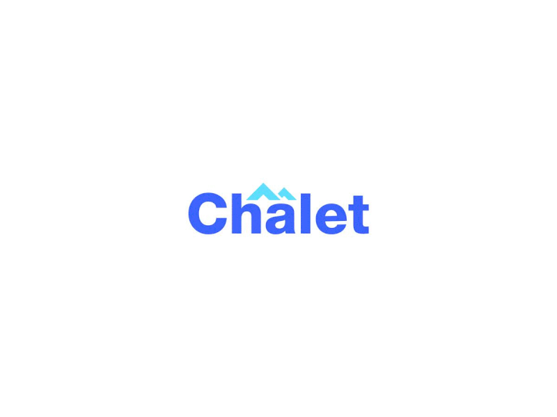 Chalet Logo adobe illustrator adobe photoshop blue blue logo blue minimal chalet icon logo logo design branding logodesign logos logotype minimal logo minimal logo design minimal logos ski ski shop sky winter winter sports