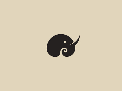 Golden Ratio Elephant animal elephant golden ratio logo wild