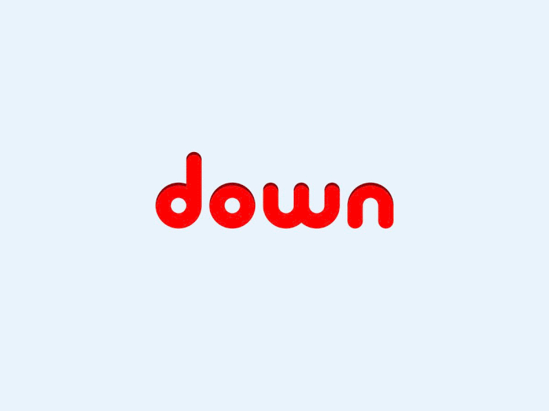 Dow falls 1,191 points - Concept 1 adobe illustrator branding design dow dow jones dow jones index down fall flat logos gif icon illustration logo minimal
