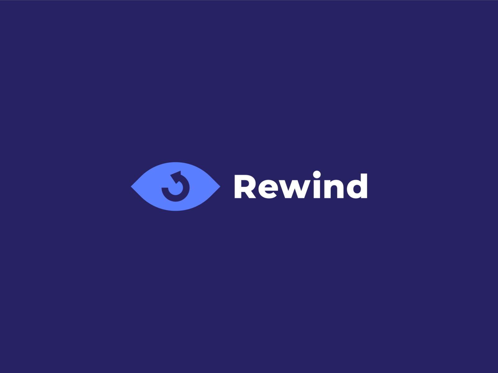 Rewind Logo by Adrian Onea on Dribbble