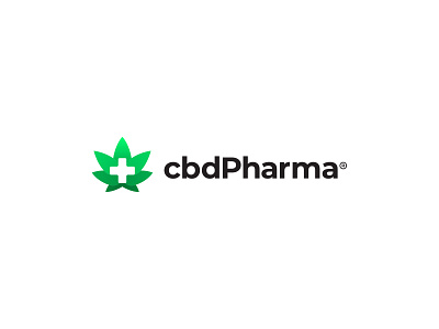 cbdPharma adobe illustrator branding cannabis cannabis branding cannabis logo cbd cbd oil design flat flat logos icon logo logo concept logos minimal pharma pharmaceutical pharmaceuticals pharmacist pharmacy