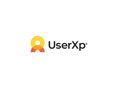 UserXp adobe illustrator branding design flat flat logos logo minimal user user experience user interface user interface design user logo userinterface