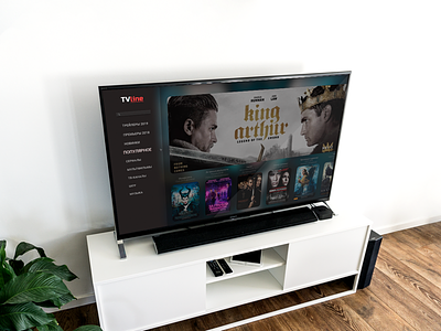 Daily Ui #025 - Tv App design figma mock up tv design ui ux