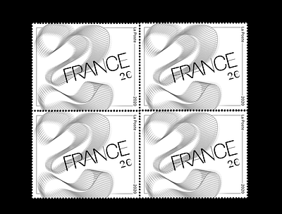 La Poste France cinema4d design print design typogaphy typography art