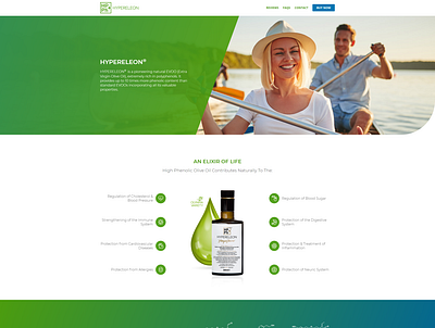 Product Langing Page landing page product website design