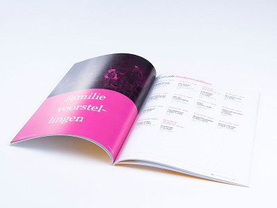 Magazine Cultuurcentrum Leopoldsburg art branding design graphic graphicdesign magazine printdesign typography