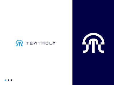 Tentacly logo - Digital Jellyfish